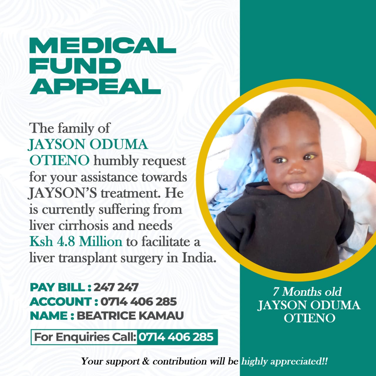 7months baby need help