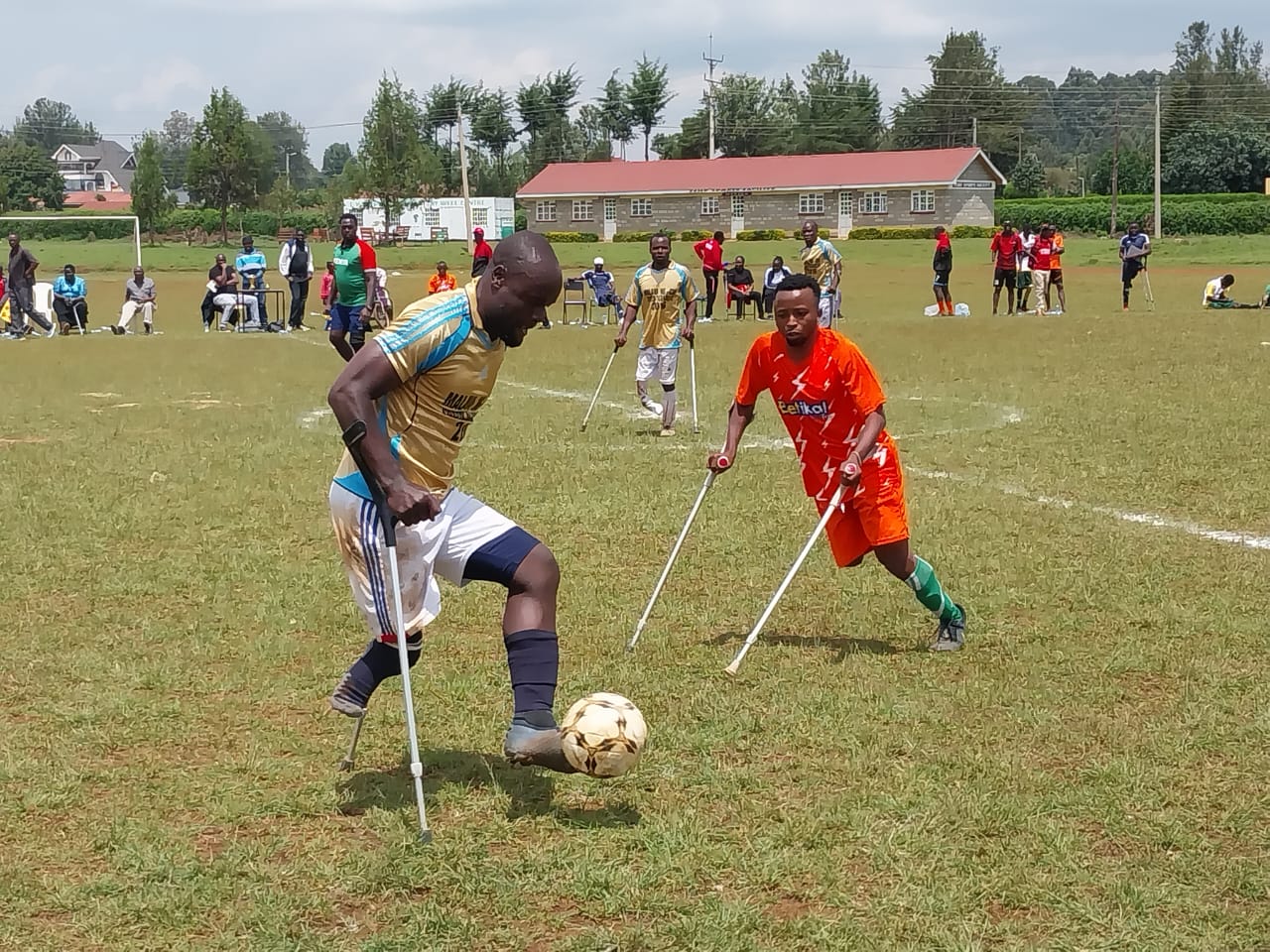 Kenya Amputee Football unvails a team for the forthcoming paralympic games in Ghana